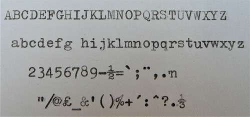 Olivetti DORA Model Portable Typewriter