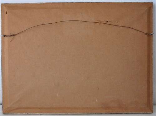 A Delightful Oil Painting of a Sunset in the Bushveld by Louta Theron '60