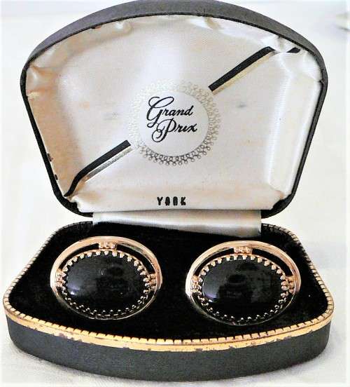 A Very Smart Pair of Gold Coloured Cufflinks