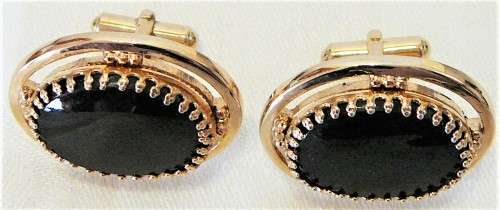 A Very Smart Pair of Gold Coloured Cufflinks