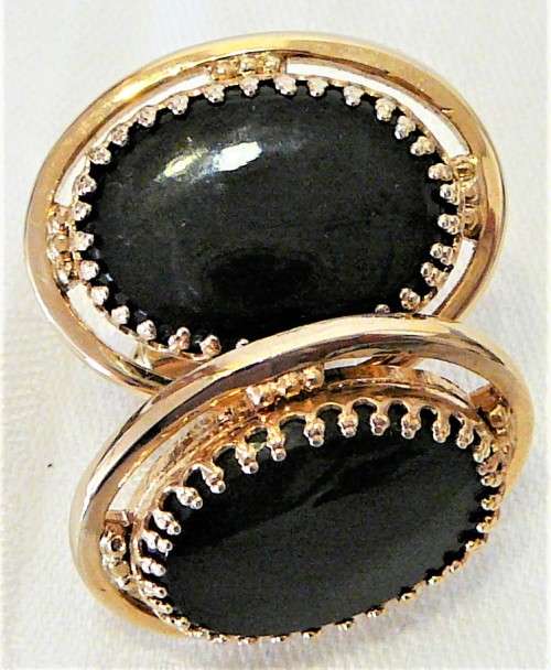 A Very Smart Pair of Gold Coloured Cufflinks