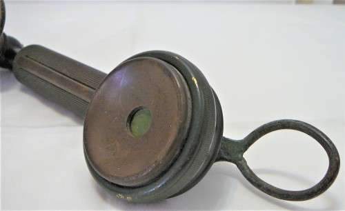 An Antique Military Field Telephone Handset made by Ericsson