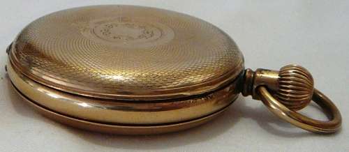 An Antique Waltham Half Hunter Pocket Watch -Working