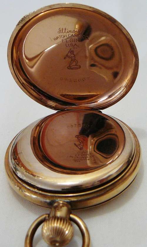 An Antique Waltham Half Hunter Pocket Watch -Working