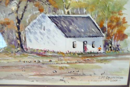 A Water Colour Painting by LM Opperman 2001