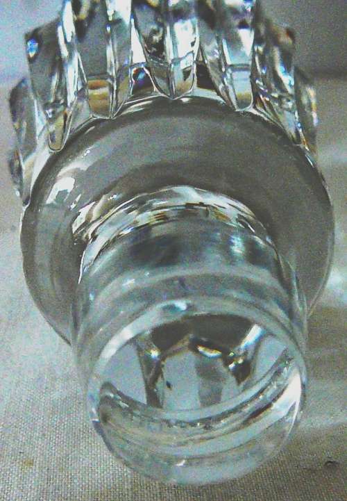 A Very Attractive Vintage Crystal Decanter