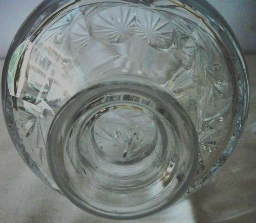 A Very Attractive Vintage Crystal Decanter