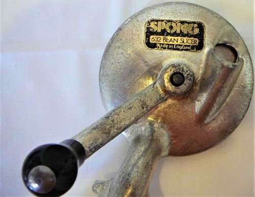A Vintage Rotary Green Bean Slicer