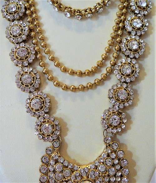 An Exquisite Set of Indian Style Wedding Jewelry