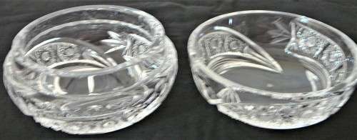 A Stunning Lead Crystal Trinket B ox and Lid