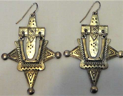A Very Interesting Pair of Mexican Earrings