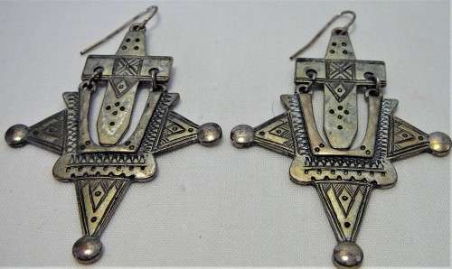 A Very Interesting Pair of Mexican Earrings