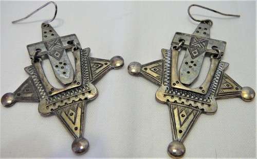 A Very Interesting Pair of Mexican Earrings