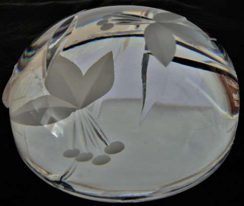An Exquisite Glass Paperweight by Royal Doulton