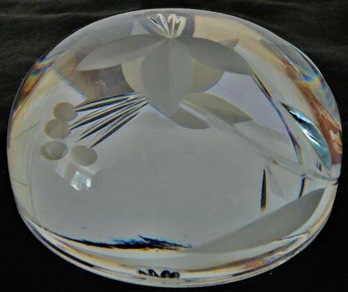 An Exquisite Glass Paperweight by Royal Doulton
