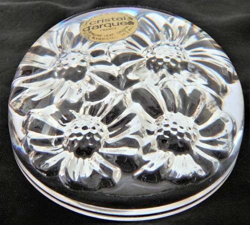 A Beautiful Lead Crystal Paperweight byCristal D`Arques