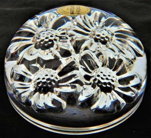 A Beautiful Lead Crystal Paperweight byCristal D`Arques