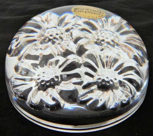 A Beautiful Lead Crystal Paperweight byCristal D`Arques