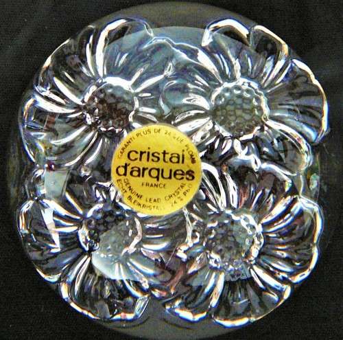 A Beautiful Lead Crystal Paperweight byCristal D`Arques