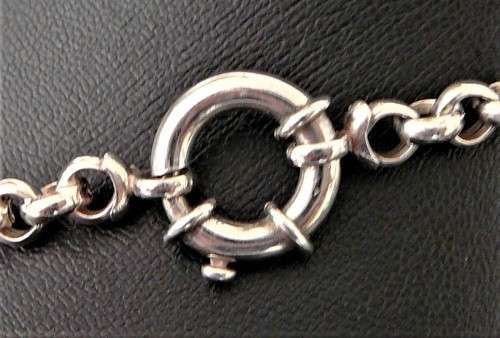 A Very Classy Sterling Silver Necklace Chain