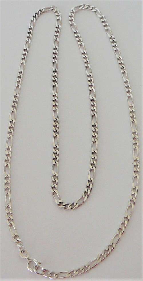 A Superb Sterling Silver Necklace Chain