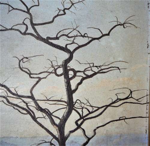 An Old Oil Painting of a Veld Scene by RS Wynne