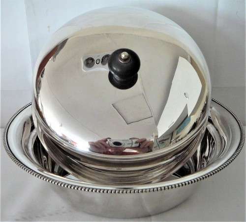 A Vintage EPNS Muffin Dish by Harrods of London