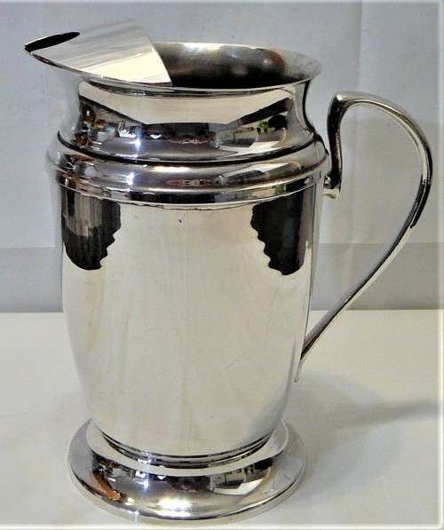 A Silver Plated Water Jug in Beautiful Condition