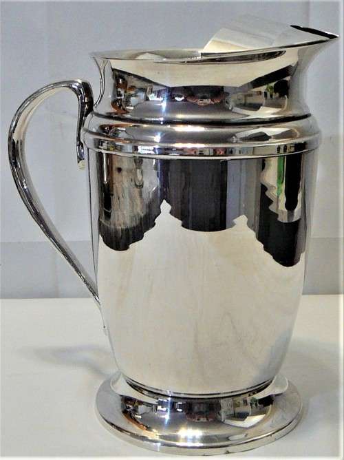 A Silver Plated Water Jug in Beautiful Condition