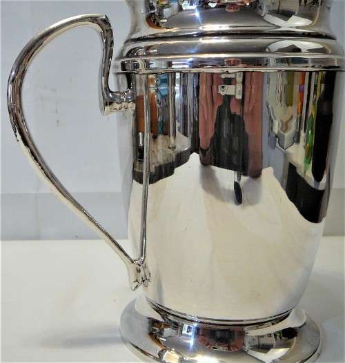 A Silver Plated Water Jug in Beautiful Condition