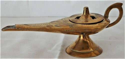 Aladdins Lamp in Solid Brass