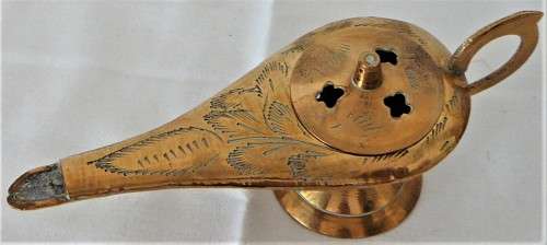 Aladdins Lamp in Solid Brass