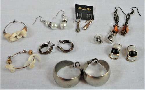 An Assortment of Costume Jewellery Earrings