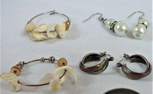 An Assortment of Costume Jewellery Earrings