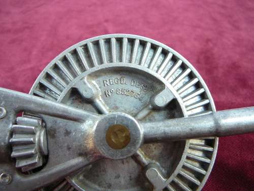 A Vintage Aluminium Food Mixer `BUNNY BRAND`