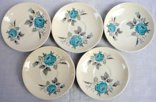 A Very Pretty 10 Piece Coffee Set from Palissy France