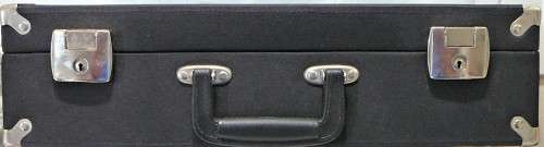 An Unused Small Black Suitcase in Excellent Condition