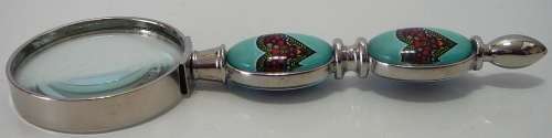 An Extremely Pretty Hand Held Ladies Magnifying Glass Unused in Box