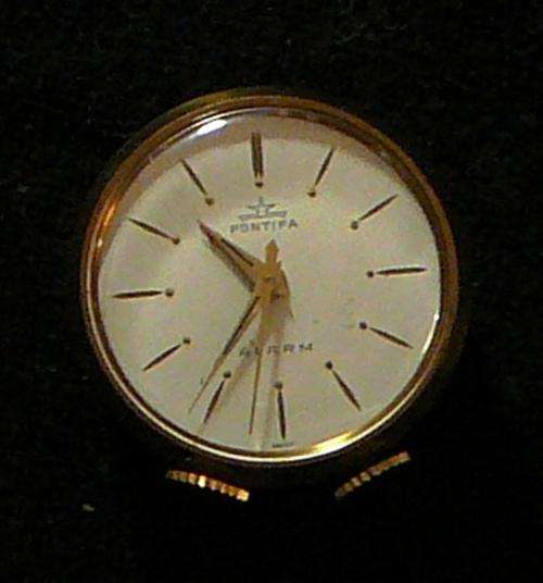 Travellers Alarm Clock by PONTIFA of Switzerland