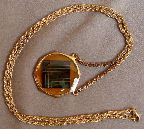 Pendant on Gold Coloured Chain