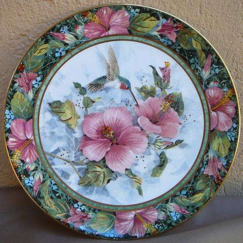 Royal Doulton Plate The Imperial Hummingbird