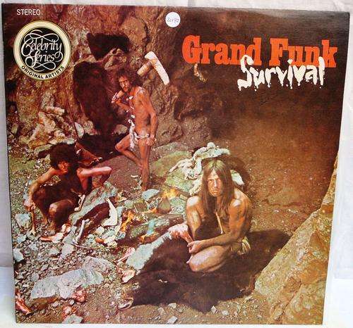Single LP - Grand Funk - Survival