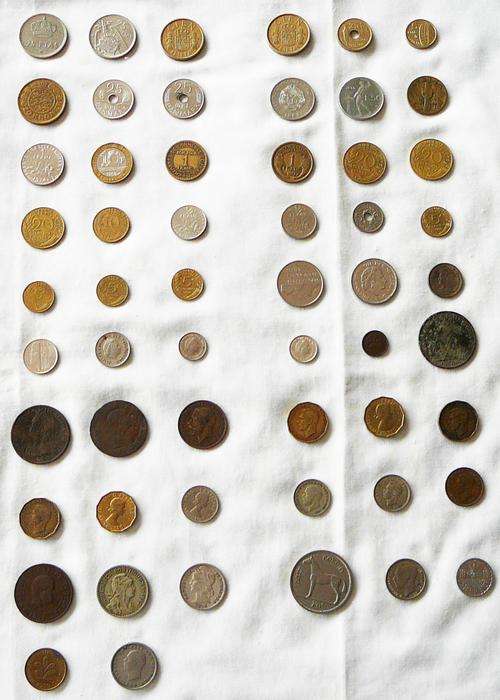 A Beginners Selection of 56 Coins from 13 European Countries