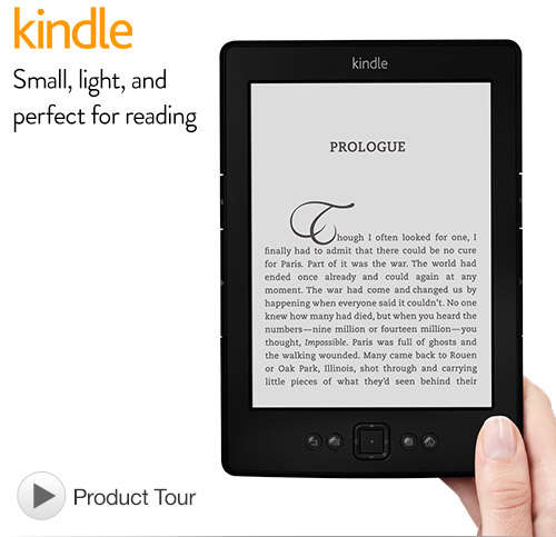 Kindle Wi-Fi, 6" Display
