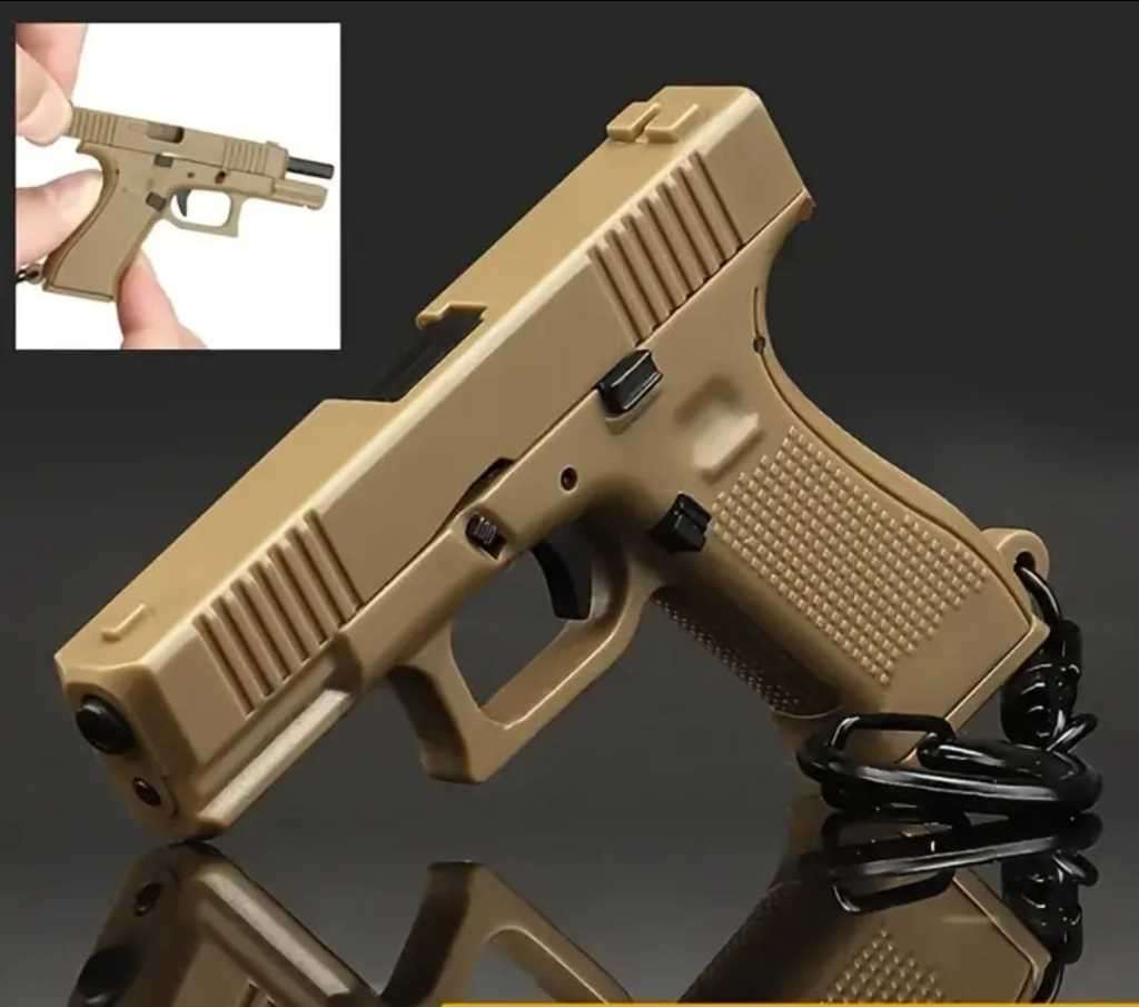 Mini Glock 17 replica (military brown)