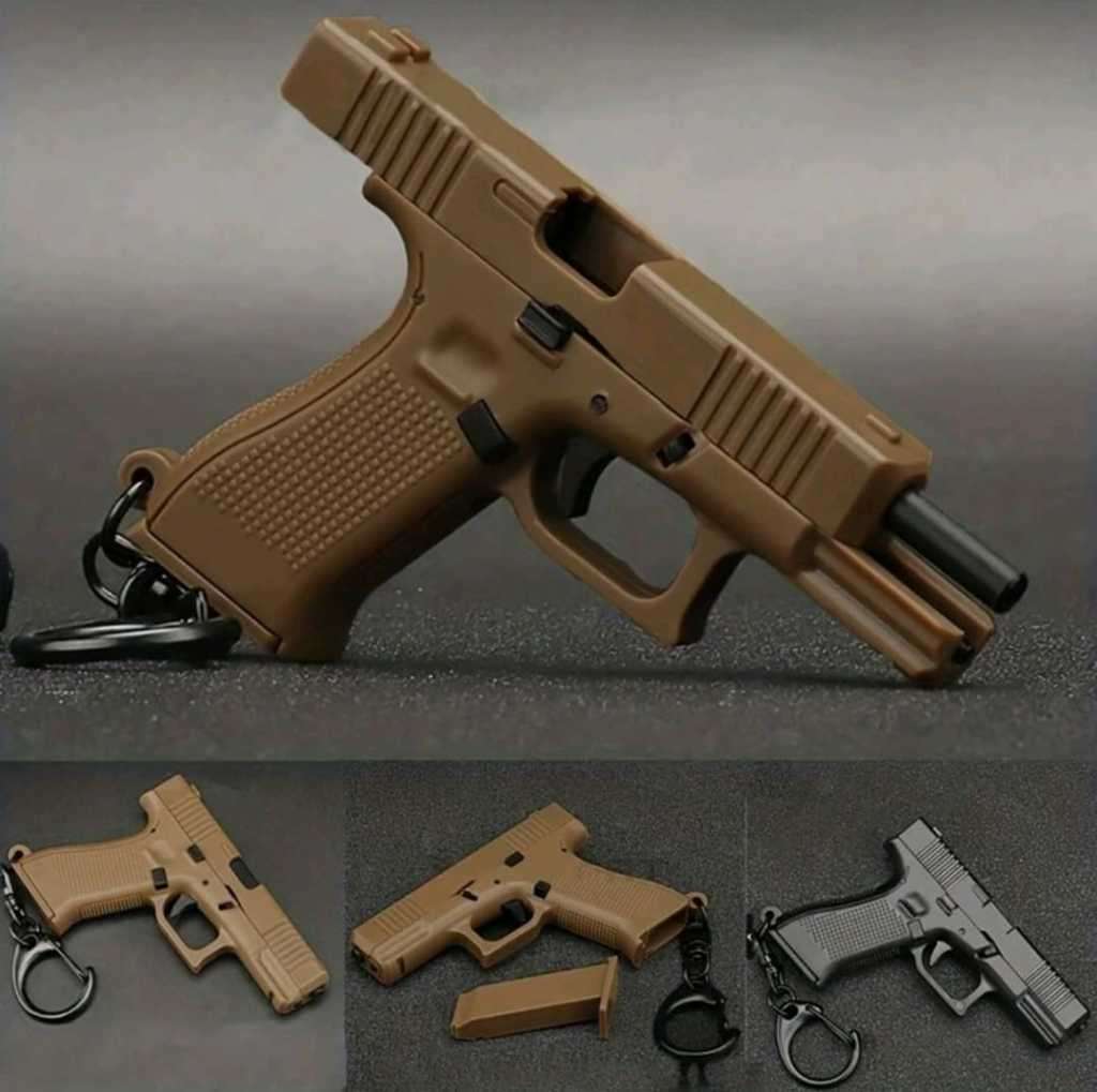 Mini Glock 17 replica (military brown)