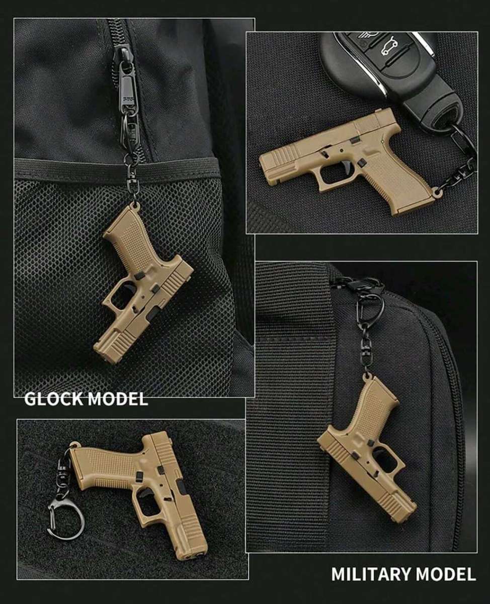Mini Glock 17 replica (military brown)