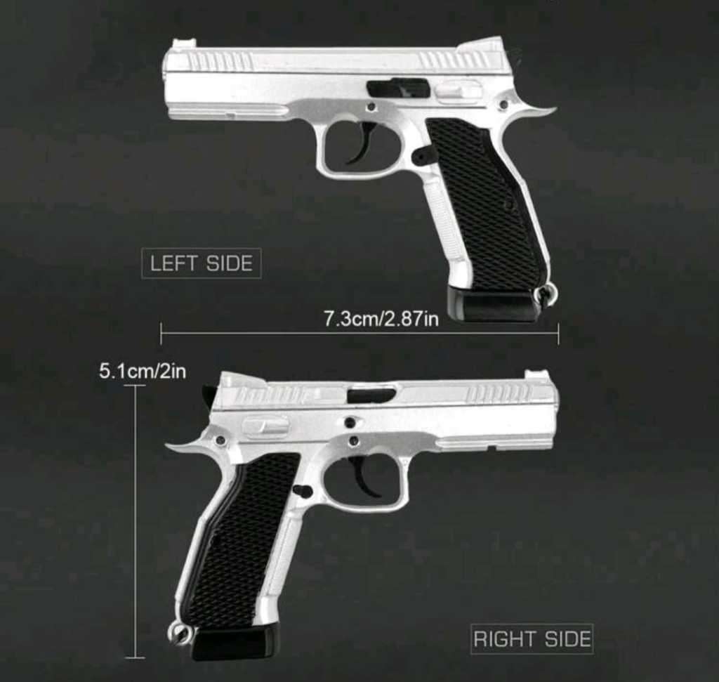 Mini replica CZ Shadow 2 pistol