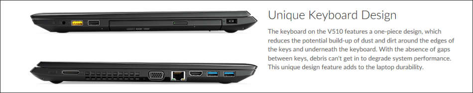 ***STUNNING LENOVO IDEAPAD V510-15IKB  I5-7TH GEN***8GB DDR4***1000GB HDD***