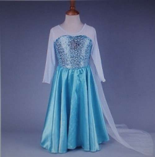 Elsa Frozen Dress Age 5-6